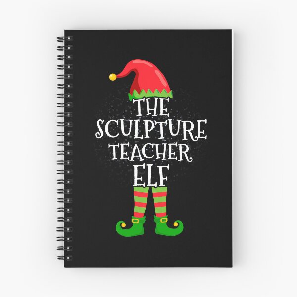 Item preview, Sculpture Teacher Elf Family Matching Christmas Group designed and sold by CosmoKitsch.