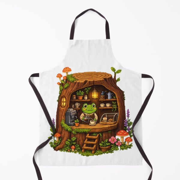 Item preview, Cozy RPG Cafe Coffee Lover Pixel Art T-Shirt designed and sold by NeonVoid Studio.