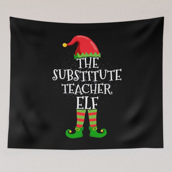 Item preview, Substitute Teacher Elf Family Matching Christmas Group designed and sold by CosmoKitsch.
