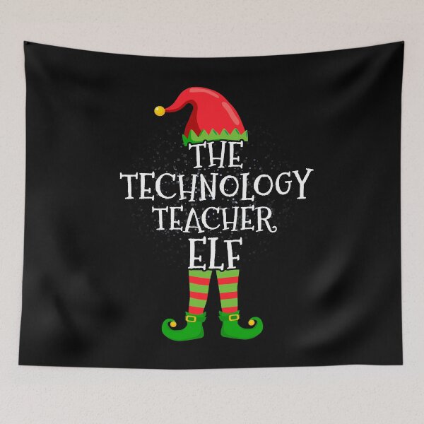 Item preview, Technology Teacher Elf Family Matching Christmas Group designed and sold by CosmoKitsch.