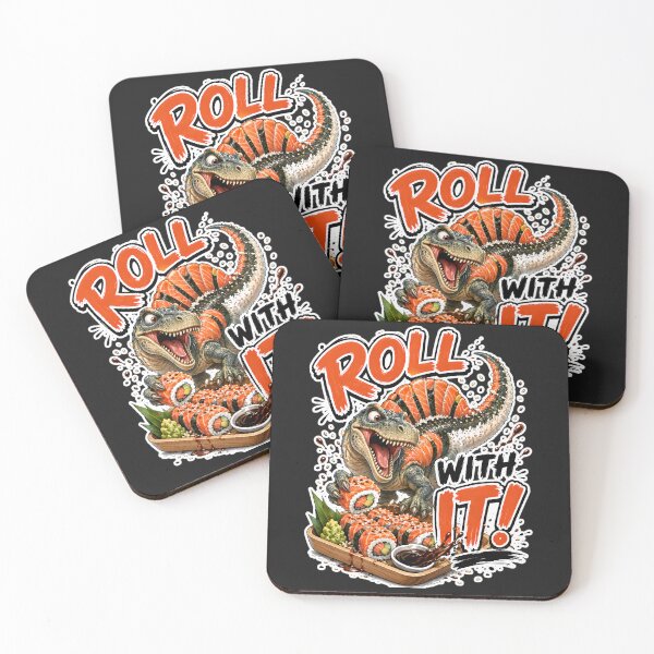 Item preview, Roll With It Sushi Dino designed and sold by Fab-Haven.