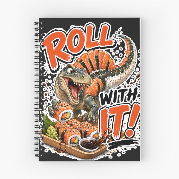 Item preview, Roll With It Sushi Dino designed and sold by Fab-Haven.