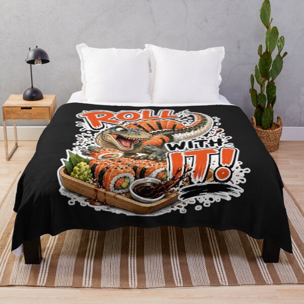 Item preview, Roll With It Sushi Dino designed and sold by Fab-Haven.