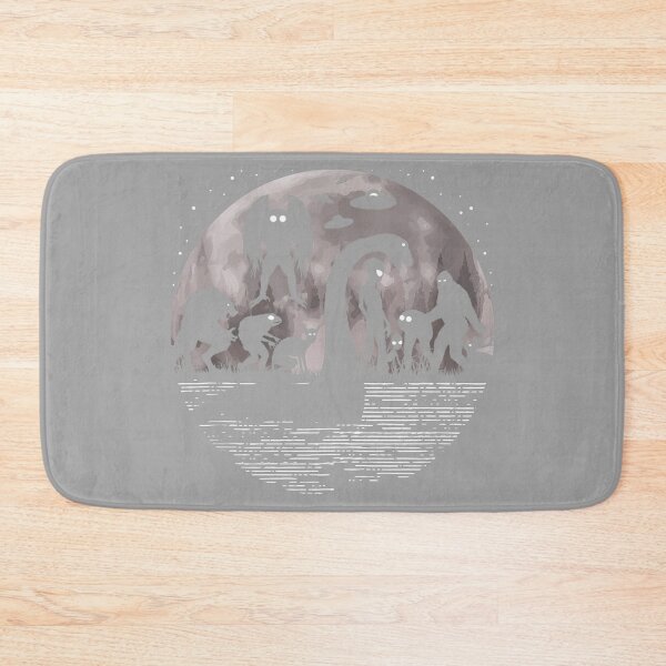 Item preview, Bigfoot Loch Ness Monster Mothman and Aliens! Funny Cryptid Tank Top designed and sold by GreggRoss.