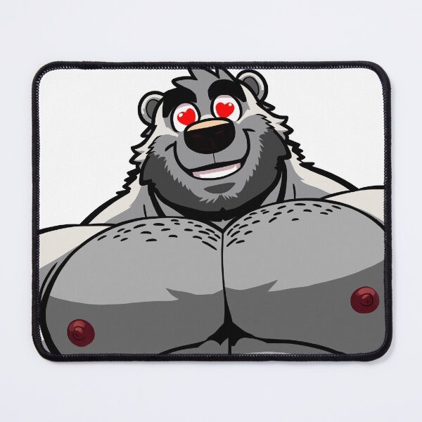 Item preview, Muscular Bara Polar Bear Lover designed and sold by BlueBullBazaar.