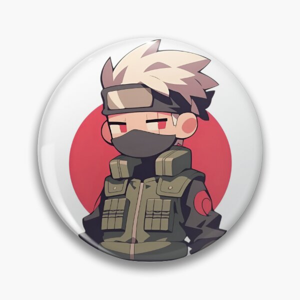 Item preview, Kakashi Hatake Chibi Anime Art | Cute Ninja Aesthetic | Konoha Anime Character Design designed and sold by Dyan4.