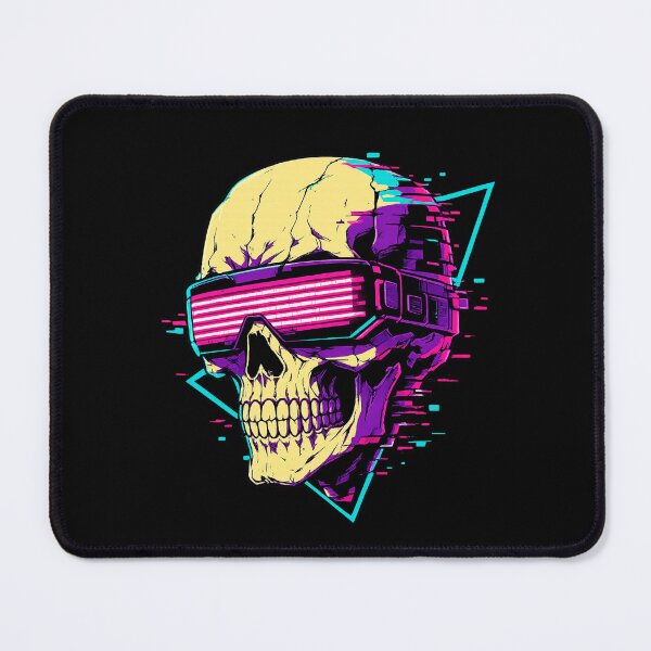 Item preview, Retro Cyberpunk Glitch Skeleton Tech Humor T-Shirt designed and sold by NeonVoid Studio.