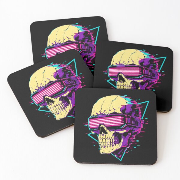 Item preview, Retro Cyberpunk Glitch Skeleton Tech Humor T-Shirt designed and sold by NeonVoid Studio.