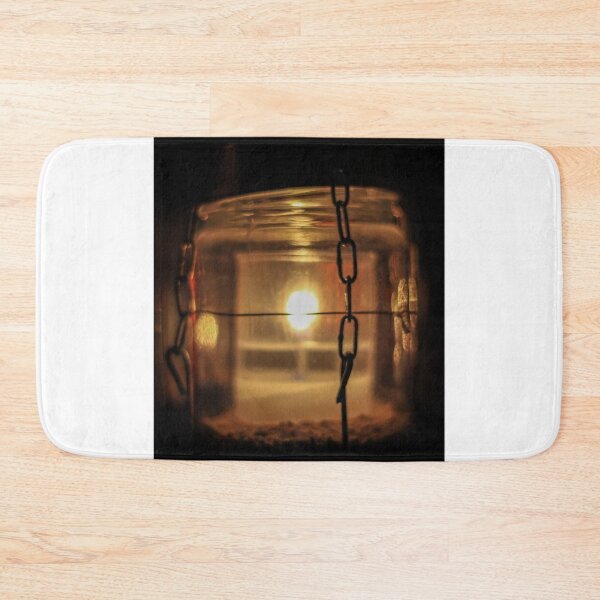 Item preview, Row Of Glass Tealight Candles With Warm Bokeh Candlelight For Quiet Intimate Atmosphere designed and sold by Nmallia.