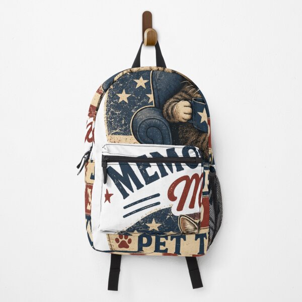 Item preview, Memorial Day Cat Lover Shirt – Funny Vintage Patriotic Cat Design designed and sold by @SHINTOSARTSTORE.