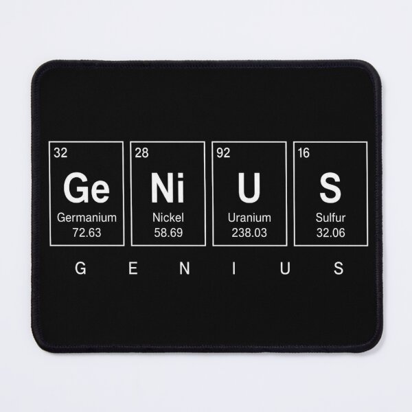 Item preview, GENIUS Periodic Table Minimalist Science designed and sold by 236design.