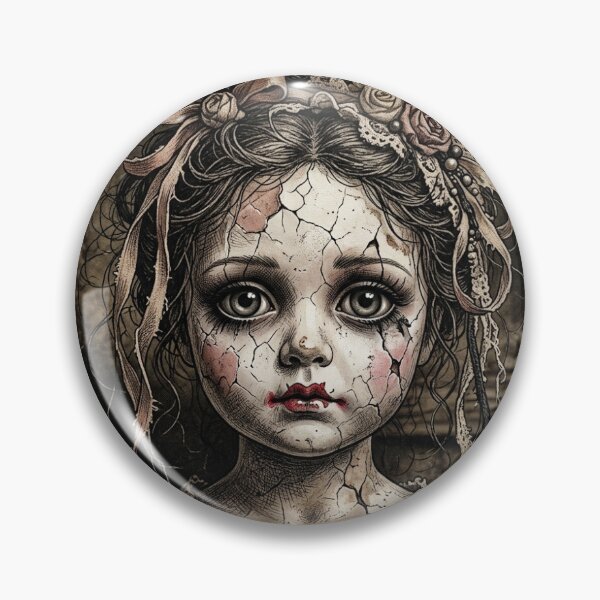 Item preview, Haunted Ballerina Doll Sticker designed and sold by DmaarGroup.