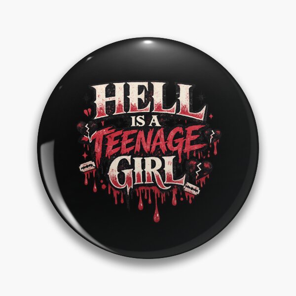Item preview, HELL IS A TEENAGE GIRL Y2K Horror Emo Shirt / Jennifer's Body Inspired designed and sold by lalatrash.