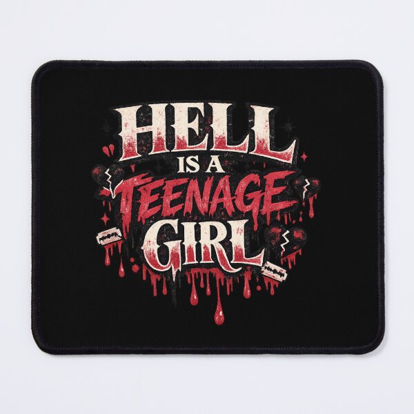 Item preview, HELL IS A TEENAGE GIRL Y2K Horror Emo Shirt / Jennifer's Body Inspired designed and sold by lalatrash.