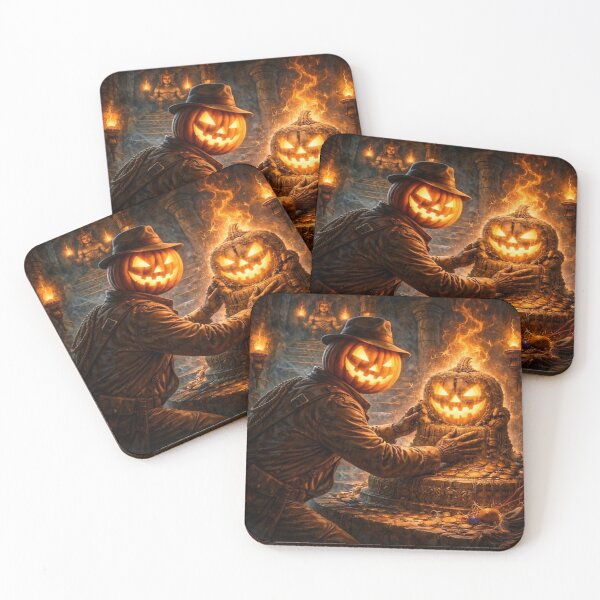Item preview, Headless Horseman Temple Quest - Gothic Fantasy Horror Art designed and sold by TheHorsemanRidesAgain.