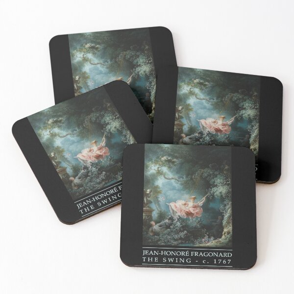 Item preview, The Swing by Fragonard (black background) designed and sold by EarlGrey88.