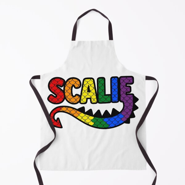 Item preview, Scalie Rainbow Dragon Tail Logo designed and sold by BlueBullBazaar.