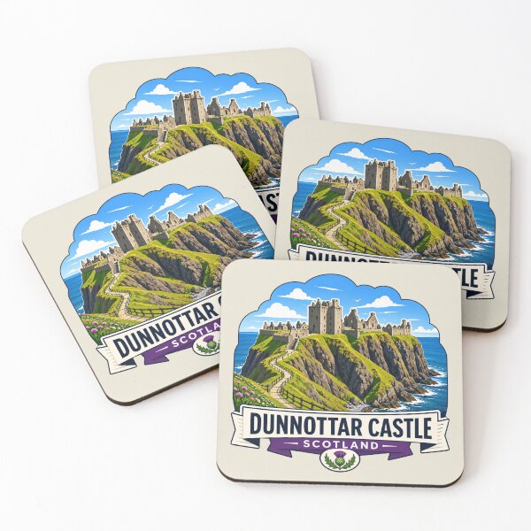 Item preview, Dunnottar Castle, Scotland designed and sold by Myra365Art.