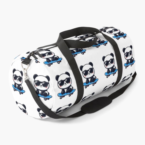 Item preview, Cool Panda on Skateboard Cute Kawaii Bear with Sunglasses designed and sold by Owcomm.