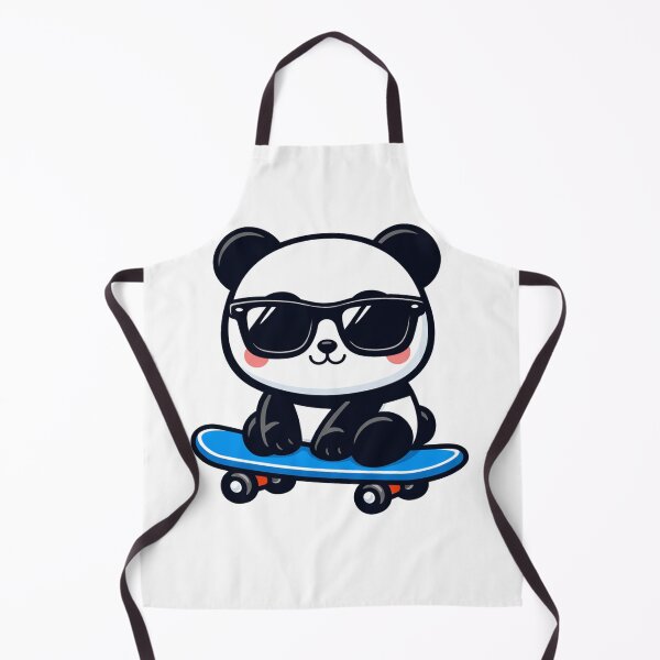 Item preview, Cool Panda on Skateboard Cute Kawaii Bear with Sunglasses designed and sold by Owcomm.