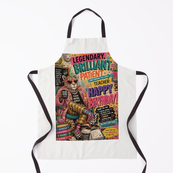 Item preview, Legendary Brilliant Patient Teacher Birthday Celebration designed and sold by Places On Earth.