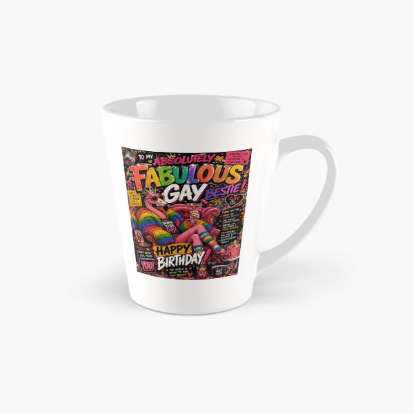 Item preview, Absolutely Fabulous Gay Bestie Pride Birthday Celebration designed and sold by Places On Earth.