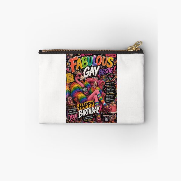 Item preview, Absolutely Fabulous Gay Bestie Pride Birthday Celebration designed and sold by Places On Earth.