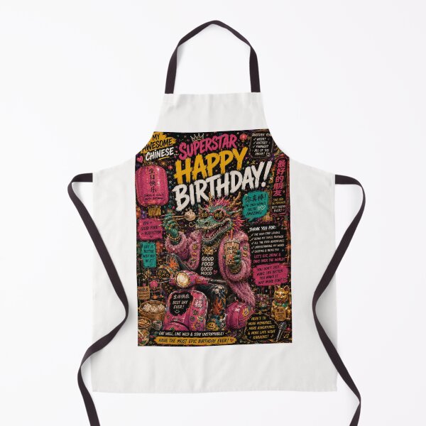 Item preview, Chinese Superstar Sheng Ri Kuai Le Birthday Dragon Celebration designed and sold by Places On Earth.