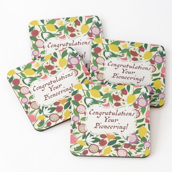 Item preview, Congratulations your Pioneering ! -Pomegranates and lemons  designed and sold by Nuevomundo Arte Designs by Anahí .