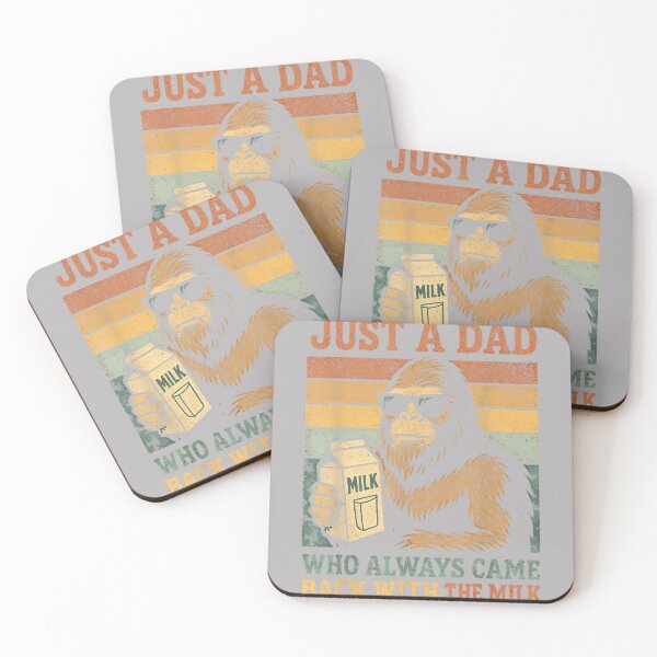 Item preview, Bigfoot Papa, Just A Dad Who Always Came Back with The Milk designed and sold by GreggRoss.