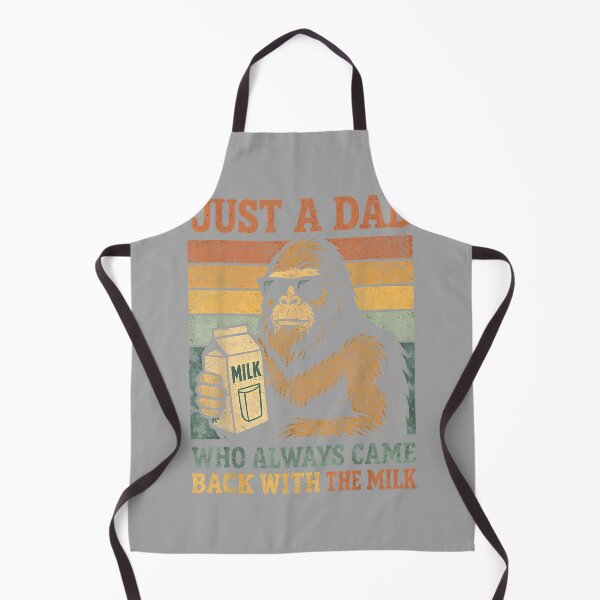 Item preview, Bigfoot Papa, Just A Dad Who Always Came Back with The Milk designed and sold by GreggRoss.