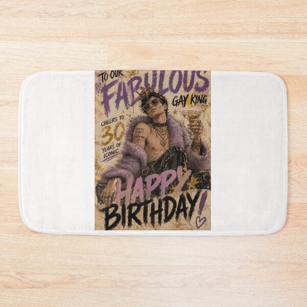 Item preview, Fabulous Gay King Thirty Flirty Thriving Birthday Celebration designed and sold by Places On Earth.