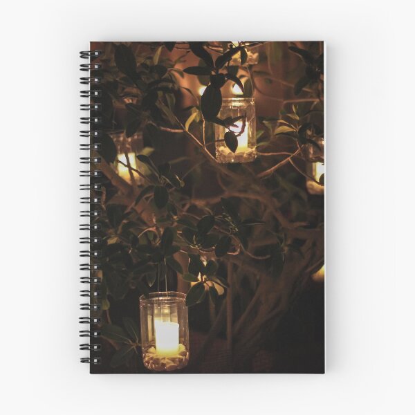 Item preview, Hanging Candle Lanterns in Tree Branches at Night With Warm Ambient Glow for Romantic Decor designed and sold by Nmallia.
