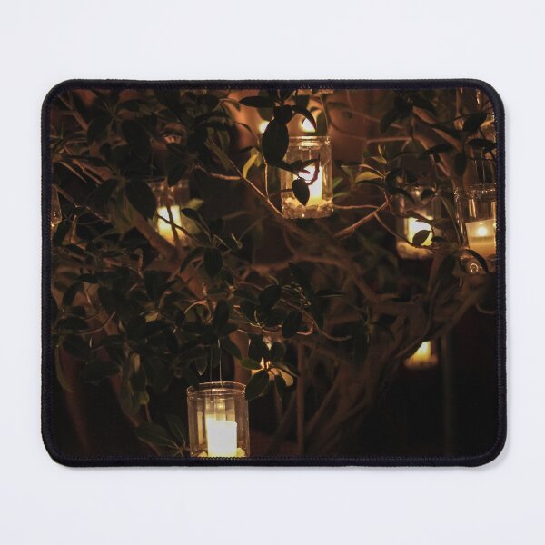 Item preview, Hanging Candle Lanterns in Tree Branches at Night With Warm Ambient Glow for Romantic Decor designed and sold by Nmallia.