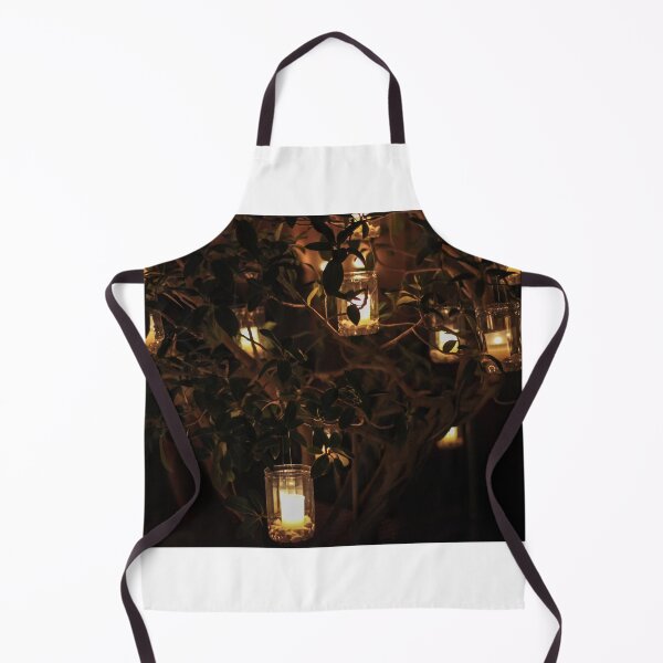 Item preview, Hanging Candle Lanterns in Tree Branches at Night With Warm Ambient Glow for Romantic Decor designed and sold by Nmallia.