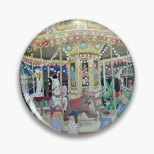 Item preview, A carousel at night designed and sold by BarryEJSmithart.