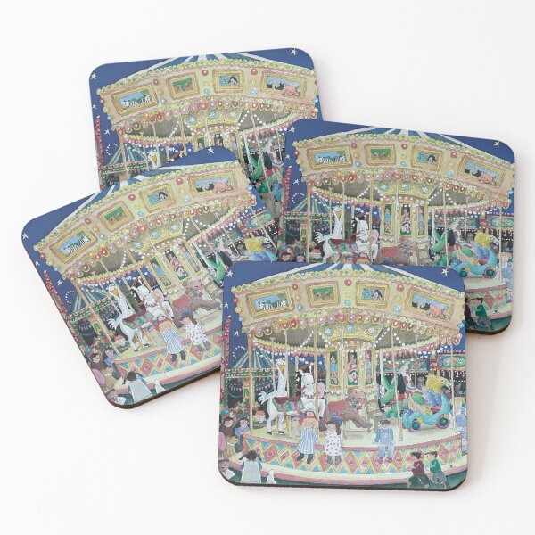Item preview, A carousel at night designed and sold by BarryEJSmithart.
