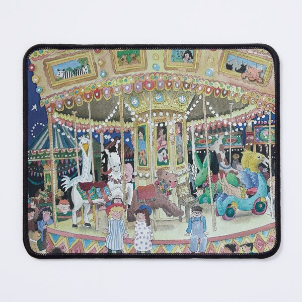Item preview, A carousel at night designed and sold by BarryEJSmithart.