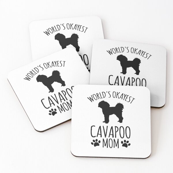 Item preview, Worlds Okayest Cavapoo Mom - Dog Mom designed and sold by kindxinn.