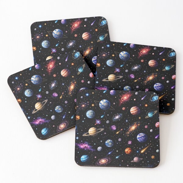 Item preview, Cosmic Drift Galaxy Pattern | Space Aesthetic Planets & Nebula Universe designed and sold by IGLCreative.