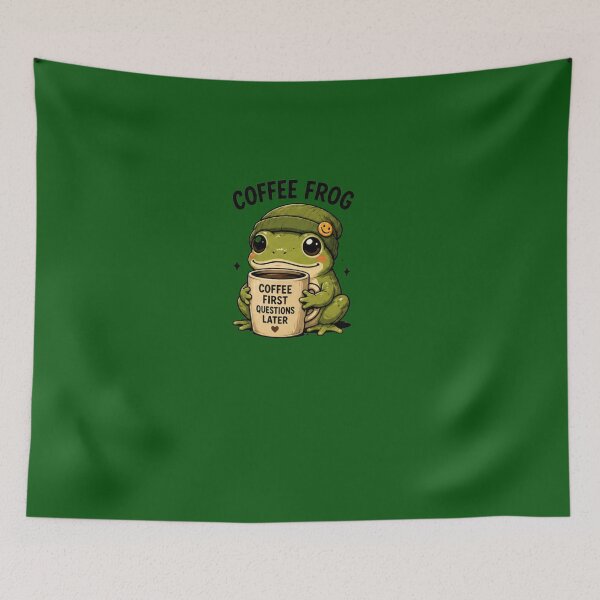 Item preview, Coffee Frog – Questions Later designed and sold by Hobby-up.