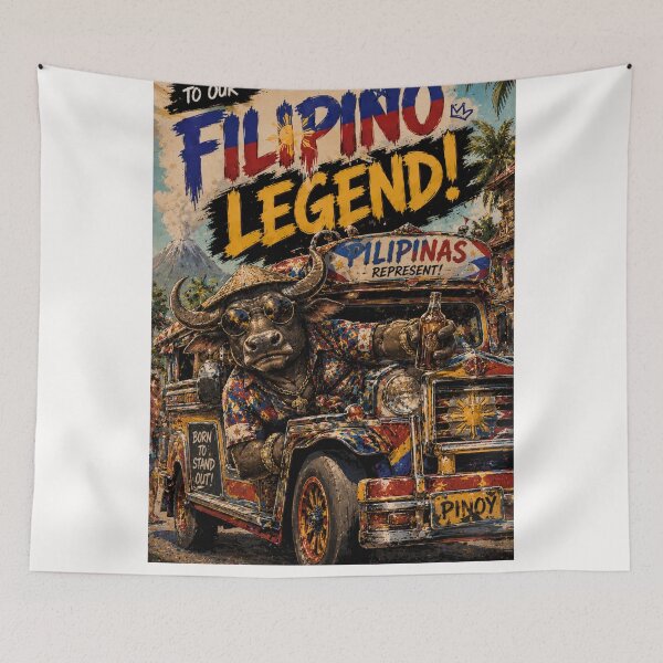 Item preview, Filipino Legend Pinoy Pilipinas Jeepney Celebration designed and sold by Places On Earth.