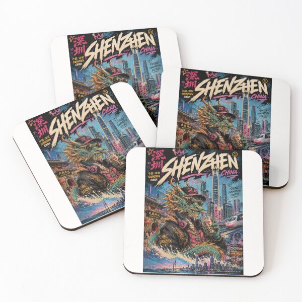 Item preview, Shenzhen China Innovation Dragon City Skyline designed and sold by Places On Earth.