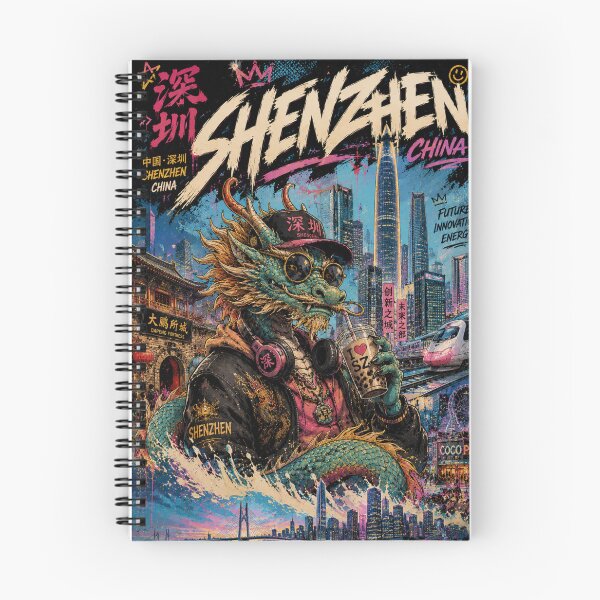 Item preview, Shenzhen China Innovation Dragon City Skyline designed and sold by Places On Earth.