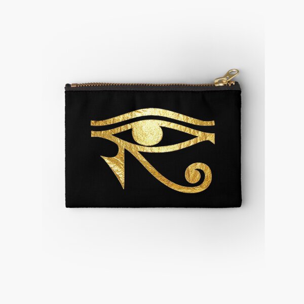 Item preview, Metallic Gold Eye of Horus Egyptian Protection Symbol designed and sold by FlatInkStudio.