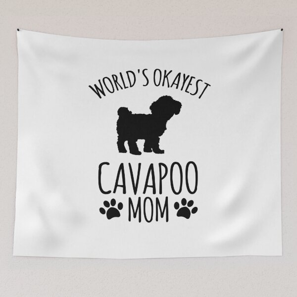 Item preview, Worlds Okayest Cavapoo Mom - Dog Mom designed and sold by kindxinn.