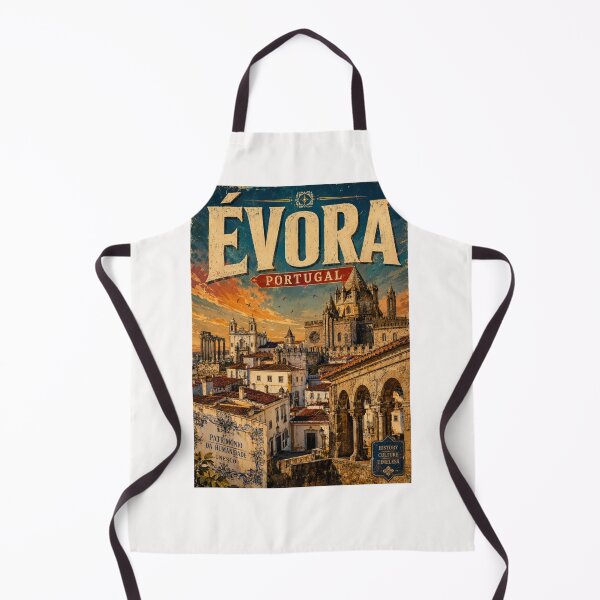 Item preview, Évora Portugal UNESCO Heritage Roman Temple Medieval Castle designed and sold by Places On Earth.
