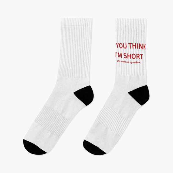 Item preview, If You Think I'm Short You Should See My Patience designed and sold by VibeoCanvasShop.