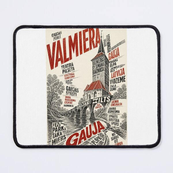 Item preview, Valmiera Gauja Latvia Vidzeme Heritage River Landscape designed and sold by Places On Earth.