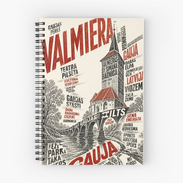 Item preview, Valmiera Gauja Latvia Vidzeme Heritage River Landscape designed and sold by Places On Earth.